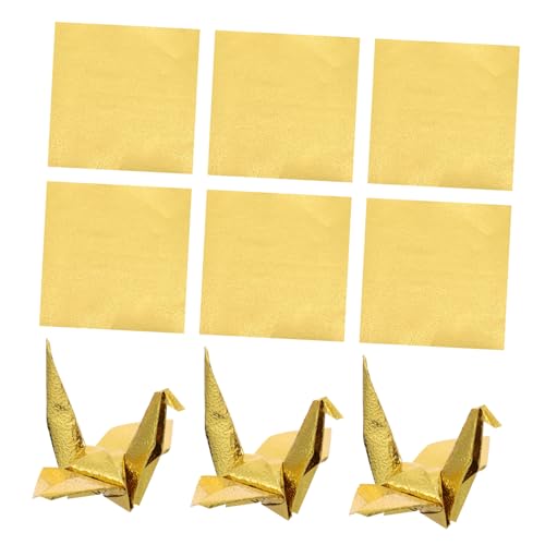 JEWEDECO 100 Stück Quadratisches Origami Papier Bunt Faltpapier Für DIY Bastelprojekte Hochwertiges Bastelpapier Für Kreative Kunsthandwerke Und Kinderaktivitäten von JEWEDECO