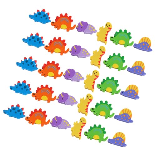 JEWEDECO 120st Dinosaurier Radiergummi Entzückende Radiergummis Mini Radiergummis Tier-radiergummis Spaß Radiergummis Kinder Coole Radiergummis Cartoon Radiergummis Kleiner Radiergummi von JEWEDECO