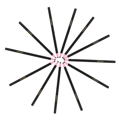 JEWEDECO 12St Buntstifte ziehen wachsmalstifte crayon wachs pen Glasmarkierungsstifte bintstifte keine Schneidestifte Wachs Stifte Malen von Wachsstiften abziehbare Buntstifte Papier Black von JEWEDECO