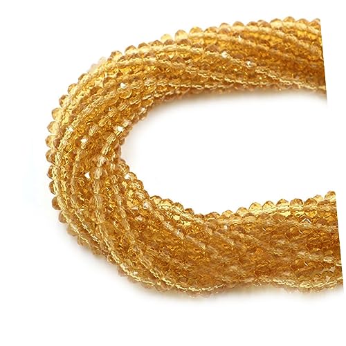 JEWEDECO 150 Stück Perlen Für Die Herstellung Von Halsketten Bunter Schmuck Kristallperlen Schmuck, Der Perle Findet Farbperlen Diy Perlenprojekt Golden von JEWEDECO