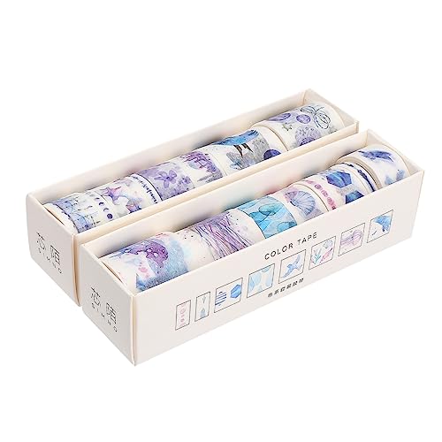 JEWEDECO 16 Sätze Fotoalbumband japanisches Washi Tape Scrapbook-Klebeband Verpackungsklebeband für kinder geschenketueten kinder aufkleber kinder Handkontoband tagebuch klebeband von JEWEDECO