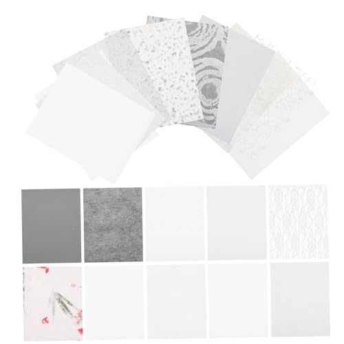 JEWEDECO 20 Blätter Taschenmaterial sammelalbum DIY papier Ästhetisches Papier Scrapbooking-Materialien Scrapbooking-Zubehör Schrottbuchpapier hand papier Zeitschriftenpapier von JEWEDECO