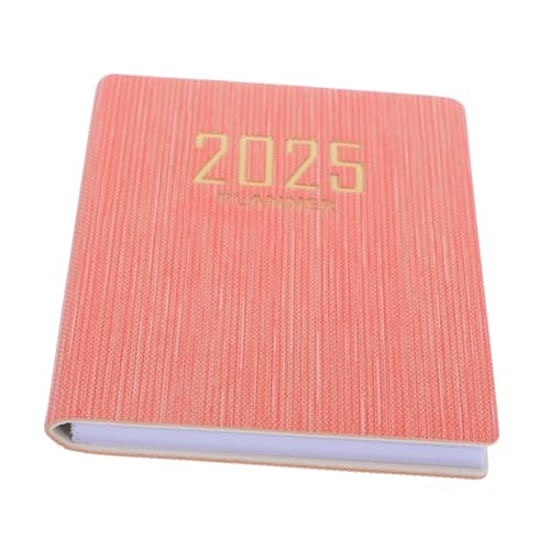 JEWEDECO 2025 Agenda Buch Agenda Notizbuch Planer Notizblock Multifunktionsplaner Organizer Schreibbuch Feiner Planer Notizbuch Planer Journal Agenda Notizblock Tragbarer Akademischer von JEWEDECO