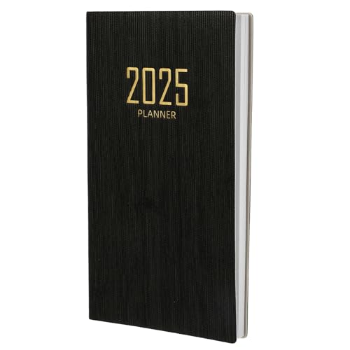 JEWEDECO 2025 Zeitplan Das Notizbuch Planerbuch Akademischer Planer Notizblock Notizbücher Tagesplaner Organizer Notizbücher Tragbares Notizbuch Schreibbuch Haushaltsplaner von JEWEDECO