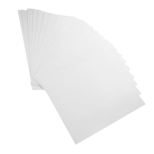 JEWEDECO 20St Druckerpapier Fotodruckpapier reflektierendes Druckpapier Fotopapier für Drucker buntes Fotopapier Hochglanzpapier buntes Papier glänzendes Fotopapier Aluminiumbeschichtung von JEWEDECO