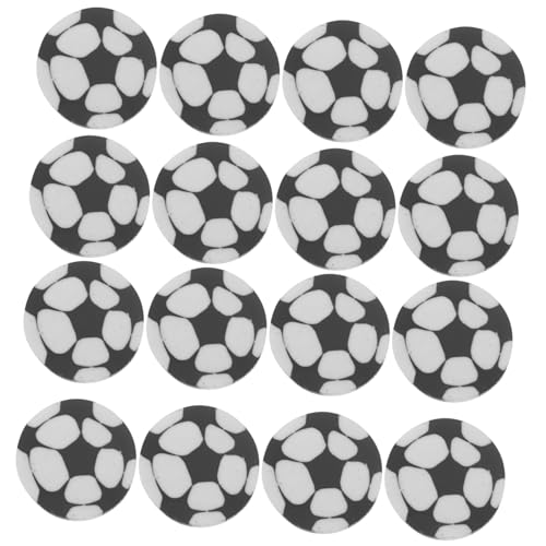 JEWEDECO 20St Fußball Radiergummi Sportliches Design Radiergummi Fußballfans Radiergummi mini radiergummi Verschleißfeste Radiergummis für Partygeschenke Studentische Radiergummis von JEWEDECO