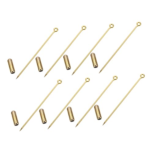 JEWEDECO 20Stücke DIY Broschen Zubehör Lange Sicherheitsnadeln für Ohrringe und Hüte Stilvolles Schmuckzubehör für Hochzeiten Partys und Alltagmm JEWEDECO 20Stücke DIY Broschen Zubehör Lange Sicherheitsnadeln für Ohrringe und Hüte Stilvolles Schmuckzubehör für Hochzeiten Partys und Alltagmm von JEWEDECO