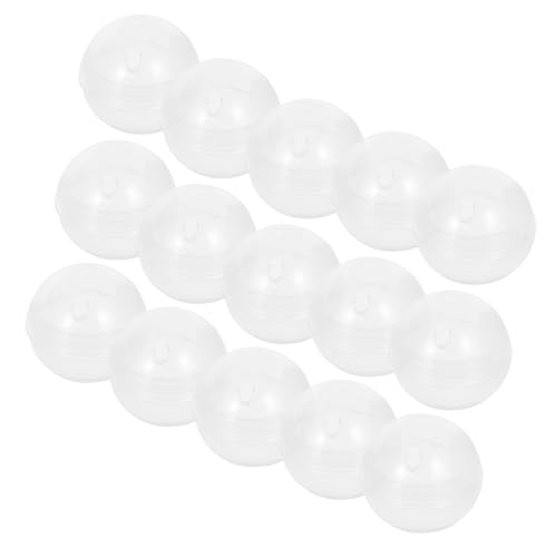 JEWEDECO 20st Kugelschale Der Gashapon-maschine Maschinenbälle Runde Kapselbällchen Partygeschenke Mini-kapselbällchen Maschinenkapseln Kapselbälle Leer Runde Kapseln Transparent Plastik von JEWEDECO