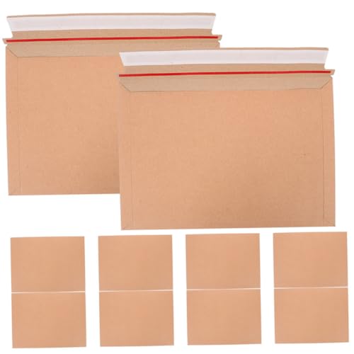 JEWEDECO 25 Stück Dokumenten Versandtaschen Kartenumschläge Kleinunternehmen Verpackungszubehör Papier Versandtaschen Verpackungsumschläge Briefumschläge Für Briefe Dokumenten von JEWEDECO