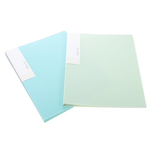 JEWEDECO 2st Bindemittel Erweiterbar Pastell Binder Teiler D-ringbuch Dokumentenhalter Schrankorganisator Dateien Großbinderklammern Ordnertrenner Dokumentenorganisator Musik Spender Pp von JEWEDECO