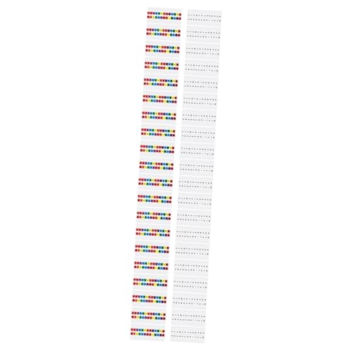 JEWEDECO 40 Blatt Index Etiketten Tabs Für Notizbücher Notizblöcke Alphabet Aufkleber Index Alphabet Tabs Notizbuch Alphabet Tabs Dekorative Alphabet Tabs Selbstklebende Tabs Für von JEWEDECO