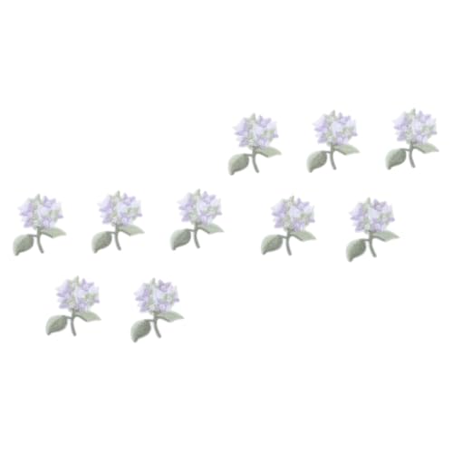 JEWEDECO 40 Stk Stickereiflecken Flicken Nähen Gestickte Applikationen Kleidungsflicken Blumen-nähflicken Kleiderflicken Gehäkelte Kleidung Gestickte Blumenapplikation Patch Aufnähen Stoff von JEWEDECO