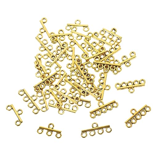 JEWEDECO 40St Charms für DIY-Armbänder polsterelemente Handwerkliche Schmuckteile Festliche Schmuckanhänger Sichere Schmuckanhänger Legierungsanhänger armband DIY anhänger Golden von JEWEDECO