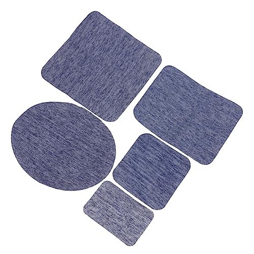 JEWEDECO 5st Aufnäher Für Kleidung Kleidungsstück Patches Reparaturflicken Für Kleidung Nähen Von Jeansflicken Dekorative Nähflicken Gestickte Applikationen Selber Machen Hosenflicken Denim von JEWEDECO