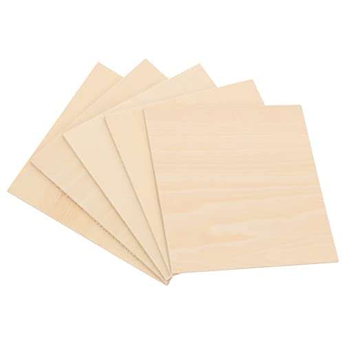 JEWEDECO 5st Planke 2x2 Holz Hartholz Auf Maß Geschnitten Mini-board Marine-sperrholz Grillbretter Aus Zedernholz Zeichen Sperrholzplatte Basteln Holzbrett Diy Liefert Hölzern Light Brown von JEWEDECO