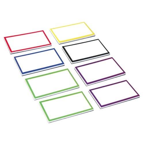 JEWEDECO 8St Magnetetikett lichtwärts kühlschrankmagnete beschriftungsschilder whiteboard magneten aufkleber magnetische Namensschilder Whiteboard-Namensschilder Gummi magnetisch Colorful von JEWEDECO