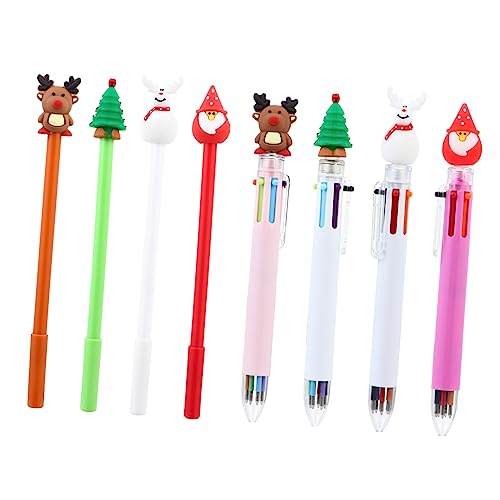 JEWEDECO 8St Weihnachtsgelstift kugelschreiber gelstifte gel pens set weihnacjtsgeschenke gel schreibstifte Cartoon-Stifte Studenten Gelschreiber Tintenstift Gelstift aus Kunststoff Plastik von JEWEDECO