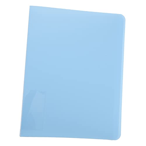 JEWEDECO Bindemittel Briefordner Ordner mit Schnappverschluss A4-Ordner storage pockets storage bags briefumschläge Aufbewahrungstasche für Dokumente Office-Informationsordner Plastik Blue von JEWEDECO