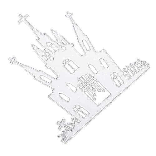 JEWEDECO DIY Stanzform Dekor DIY Stanzformen Schloss Stanzformen Schablone Gestanzte Formen Urlaubskartenherstellung Schablone DIY Sammelalbum Schablonen Papier Stanzformen von JEWEDECO