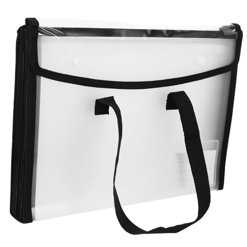 JEWEDECO Dateiorganisator Dokumentenorganisator Desktop-organizer Organizer-behälter Wandordner-organizer Ablagesystem Für Zu Hause Organisator Aus Papier Veranstalter Black Plastik von JEWEDECO