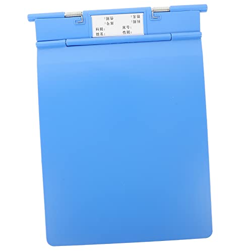 JEWEDECO Fall Ordner Schreibunterlage Schreibtafeln für Krankenschwestern Prüfungspapier Basis hängender Organizer buchstabentafel schreibtablett Klemmbretter Datei-Zwischenablagen Abs Blue von JEWEDECO