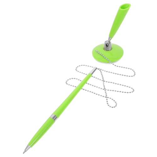 JEWEDECO Gegenstift Schreibtisch Stift Unterschriften Stift Business-Stift Unterschriftstift kugelschreiber Multifunktionsstift Stift unterschreiben Stehender Design-Stift Plastik Green von JEWEDECO