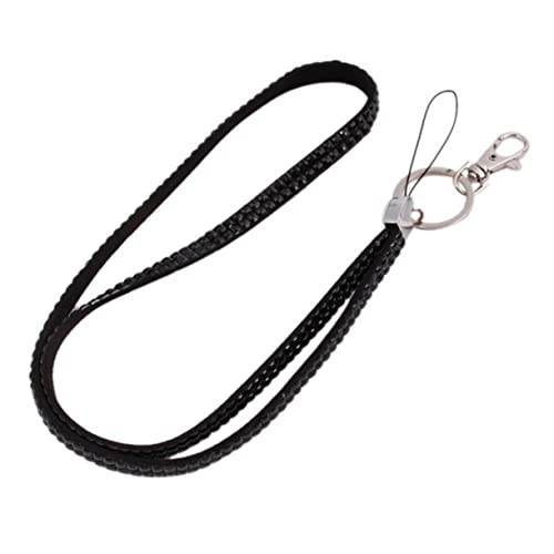 JEWEDECO Geschäftsfall Ausweishalter mit Umhängeband Befreiungskarten-Lanyard Etiketten für Kerzenaufkleber Wandtattoo Hund card holder kartenhalter Geschäftsinhaber Reisehalter Black von JEWEDECO