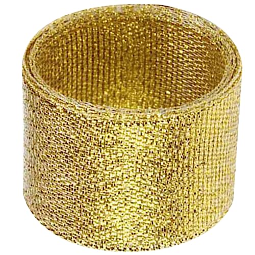 JEWEDECO Geschenkband Rolle 25 Yards Metallic Goldband Für Geschenkverpackung Ideal Für Geburtstagsgeschenke Hochzeiten Und Besondere Anlässe Hochwertig Und Dekorativ von JEWEDECO