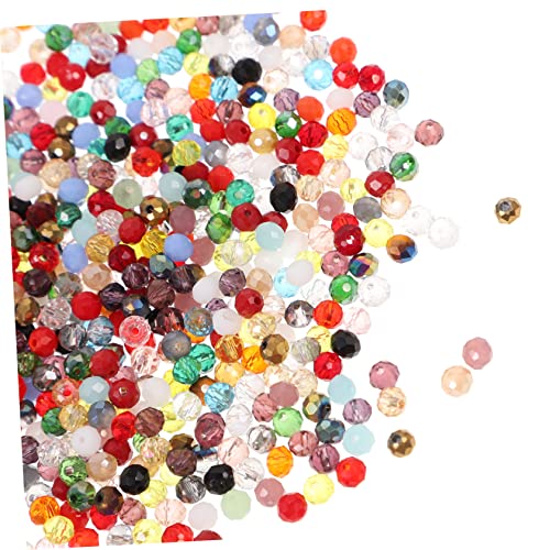 JEWEDECO Glasperlen Set Bunte DIY Armband Spacer Beads Für Schmuckherstellung 4mm Ca 6mm Ca 8mm Ca Perfekt Für Kreative von JEWEDECO