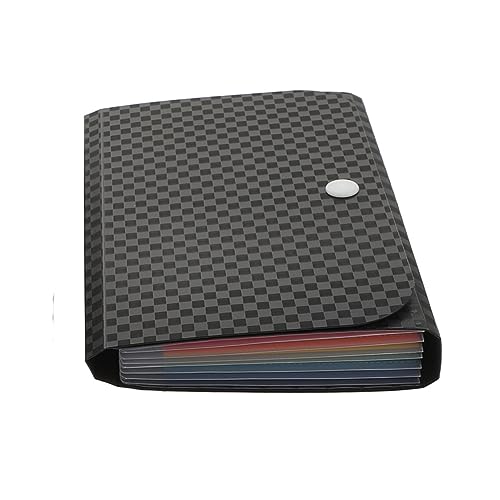 JEWEDECO Ordner Organpaket büroordner büromappe document folder mini ordner bürobedarf ordnee Dokumentenorganisator Datei-Wallet erweitern Aktentasche erweitern Dateiorganisator Colorful von JEWEDECO