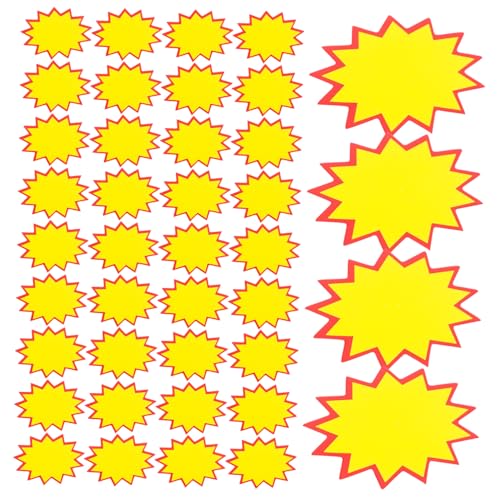 JEWEDECO Preisetiketten Kleine Preisschilder Für Den Einzelhandel Verkaufszeichen Und Preisschilder Für Supermärkte Preislabels Für Garagenverkäufe Und von JEWEDECO