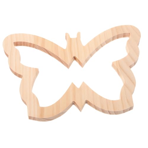 JEWEDECO Schmetterling Wanddekoration Schild Für Schlafzimmer Wand DIY Schmetterling Holzschild Tier Wandkunst Ornament Holzschild Aufkleber Kinderzimmer Wanddekoration Kinderzimmer von JEWEDECO