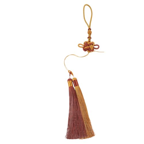 JEWEDECO Tai Chi Quaste Ohr hängendes Band spaß bastelzeug Von Quaste handwerkskunst Tassel für Schwertgriff craft chinesische quastenverzierungen zarter Quastenanhänger Polyester von JEWEDECO