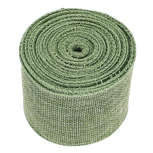 JEWEDECO Webband Imitiertes Hanfseilband 1 Rolle Für DIY Kunsthandwerk Partydekoration Geschenkverpackungen 10m Länge 2cm Breite Naturfarbe von JEWEDECO