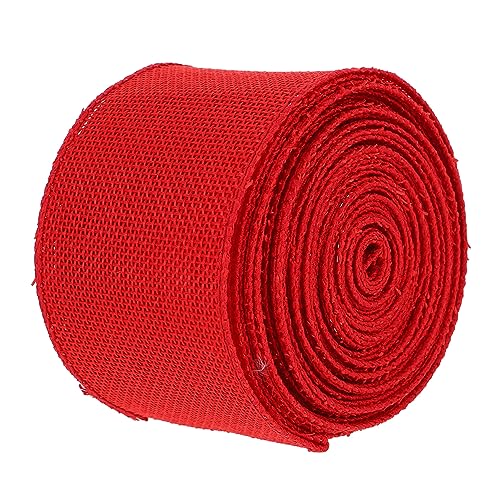 JEWEDECO Webband Imitiertes Hanfseilband Für DIY Kunsthandwerk Partydekoration 1 Rolle 10m Länge 10mm Breite Naturfarbe von JEWEDECO