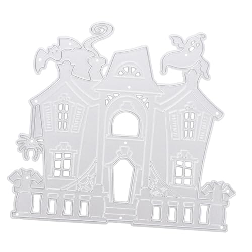 JEWEDECO schneidemesserform selber machen handwerklich gestanzt DIY stanzformen halloween dekoration halloween-dekoration DIY dekorative Schablone Stanzformen Dekor Kohlenstoffstahl Silver von JEWEDECO