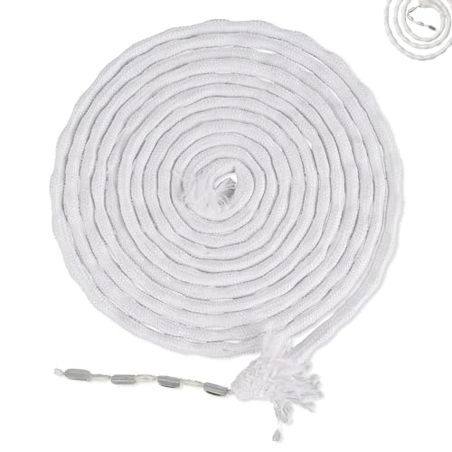 JIAAXYC Gardinenbleiband, 10 Meter Vorhanggewichte, Gardinenband, Gardinenkette, für stabile Aufhängung, geeignet für Gardinen, Duschvorhänge, 50g-10m von JIAAXYC