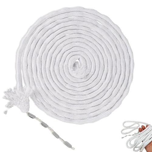 JIAAXYC Gardinenbleiband, 10 Meter Vorhangkette, Gewichte für Vorhänge, Vorhang Gewichte, für Gardinenketten, Gardinenstoffe, Moskitonetze, Gardinenhaken, 30g-10m von JIAAXYC