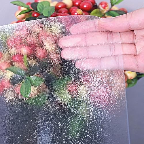 Folie für Tisch Tischschutz Transparent Nach Maß Tischschutz Transparent Tischfolie 1.5mm Dicke Rechteckige Transparente Tischdecke Pvc Tischdecke Transparent für Büro (40x40cm) von JIAJUTUI001