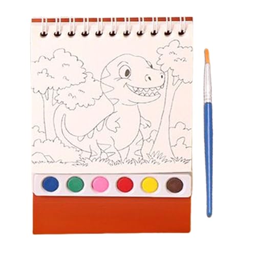 JIEBWCHA Buch Zum Malen Mit Wasserfarben | Zeichenbuch Mit Pinsel | Einfaches Malbuch Für Anfänger Lernspiele Für Kinder Im Vorschulalter JIEBWCHA Buch Zum Malen Mit Wasserfarben | Zeichenbuch Mit Pinsel | Einfaches Malbuch Für Anfänger Lernspiele Für Kinder Im Vorschulalter von JIEBWCHA