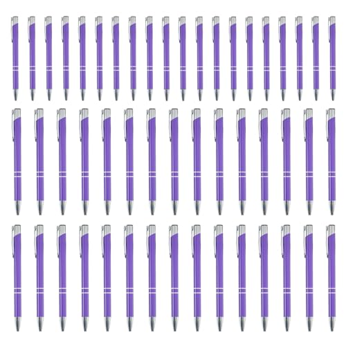 JIEBWCHA Signaturkugelschreiber,50x Metall Füllfederhalter - Funktionaler Schreibgeräte Mit Silberner Clip Für Hochzeit, Alltag, Schule & Berufseinsatz - Elegantes Design Für Schüler, Studenten Und JIEBWCHA Signaturkugelschreiber,50x Metall Füllfederhalter - Funktionaler Schreibgeräte Mit Silberner Clip Für Hochzeit, Alltag, Schule & Berufseinsatz - Elegantes Design Für Schüler, Studenten Und von JIEBWCHA