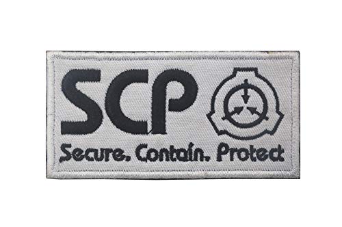 JIEHERAY SCP Foundation Special Detention Measures Foundation Logo Military Hook and Loop Tactical Moral Embroidery Patch (Farbe 12) von JIEHERAY