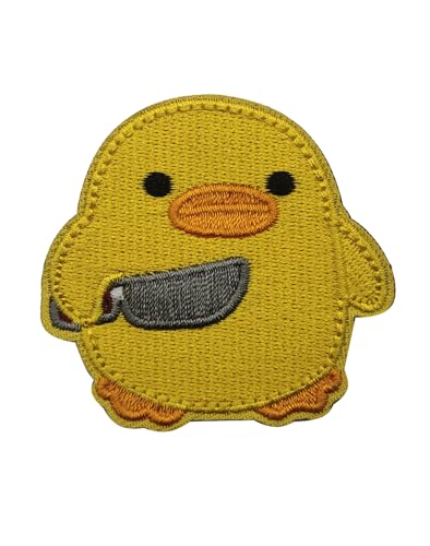 JIEHERAY Stickerei Patch Niedlich Cartoon Tier Kinder Hut Rucksack Stickerei Patch Kleidung Stickerei Patch Haken und Schleife Schnalle Design (1 Stück) (V41-1) von JIEHERAY