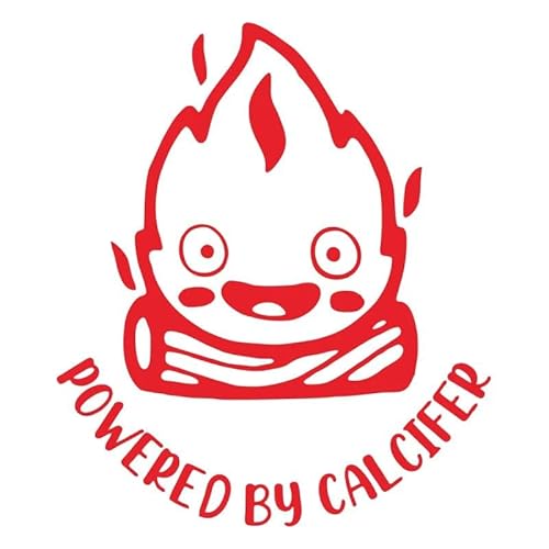 JIFENLI Angetrieben Von Calcifer Kraftstoff Tankdeckel Auto Aufkleber Abdeckung Kratzer Fenster Aufkleber Für Motorrad, Laptop, Telefon, Helm Dekoration JIFENLI Angetrieben Von Calcifer Kraftstoff Tankdeckel Auto Aufkleber Abdeckung Kratzer Fenster Aufkleber Für Motorrad, Laptop, Telefon, Helm Dekoration von JIFENLI