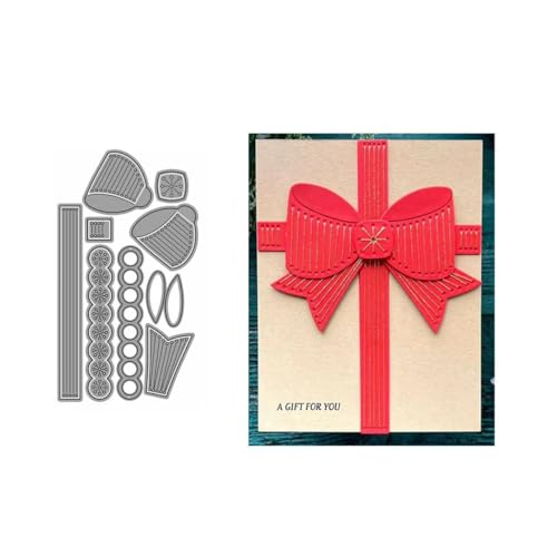 Groß Bogen Stanzschablonen Urlaub Weihnachten Stanzen für DIY ScrapBooking Album Dekorative Papier Handwerk und Karten Herstellung von JIHFOHHA