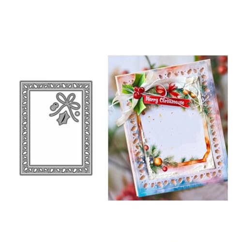 Weihnachten Heilig Bogen Rahmen Stanzschablonen Weihnachten Stanzen für DIY ScrapBooking Album Dekorative Papier Handwerk und Karten Herstellung von JIHFOHHA