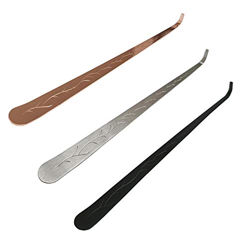 JIHUOO 3 Pcs Edelstahl Dochtdipper Docht Haken Kerzenlöscher Kerzen Zubehör zum Löschen von Kerzendochten von JIHUOO