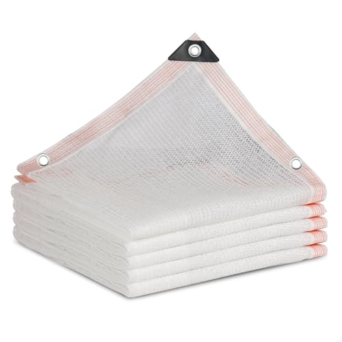 Sonnenschutztuch mit Ösen, Schattennetz for den Garten im Freien, Sonnensegel, 55 % Schattennetz, weiße Schattenabdeckung, 1 x 2,0 m, 2 x 2,0 m, 2 x 5,0 m, 2 x 8,0 m, 3 x 5,0 m, 4 x 6,0 m, Sonnenschut Sonnenschutztuch mit Ösen, Schattennetz for den Garten im Freien, Sonnensegel, 55 % Schattennetz, weiße Schattenabdeckung, 1 x 2,0 m, 2 x 2,0 m, 2 x 5,0 m, 2 x 8,0 m, 3 x 5,0 m, 4 x 6,0 m, Sonnenschut von JINGCHI