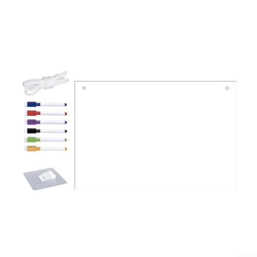 Transparenter Acryl-Monatskalender, 30,5 x 20,3 cm, Zeitmanagement für Lehrzeit (F) von JINSBON