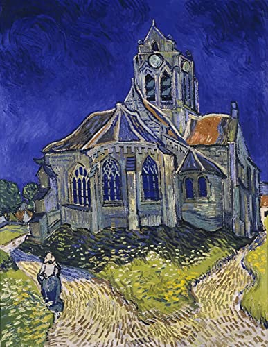 5D Diamond Art Kits Full Drill Diamond Painting Kits für Erwachsene Kinder Orville Church Van Gogh's Works von JINYANZZYJ